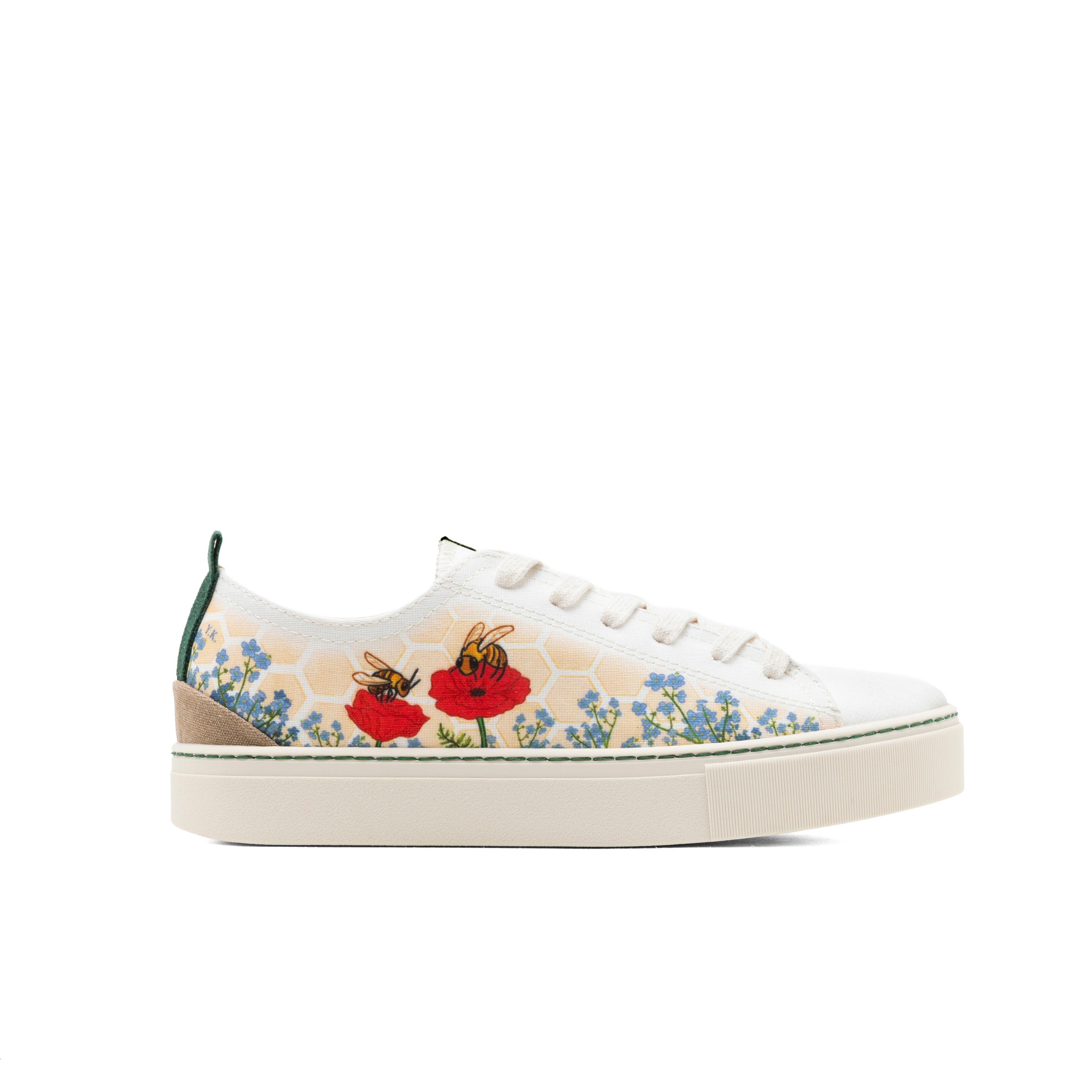 Buy Vegan sneakers of recycled polyester Save Bees – VESICA PISCIS