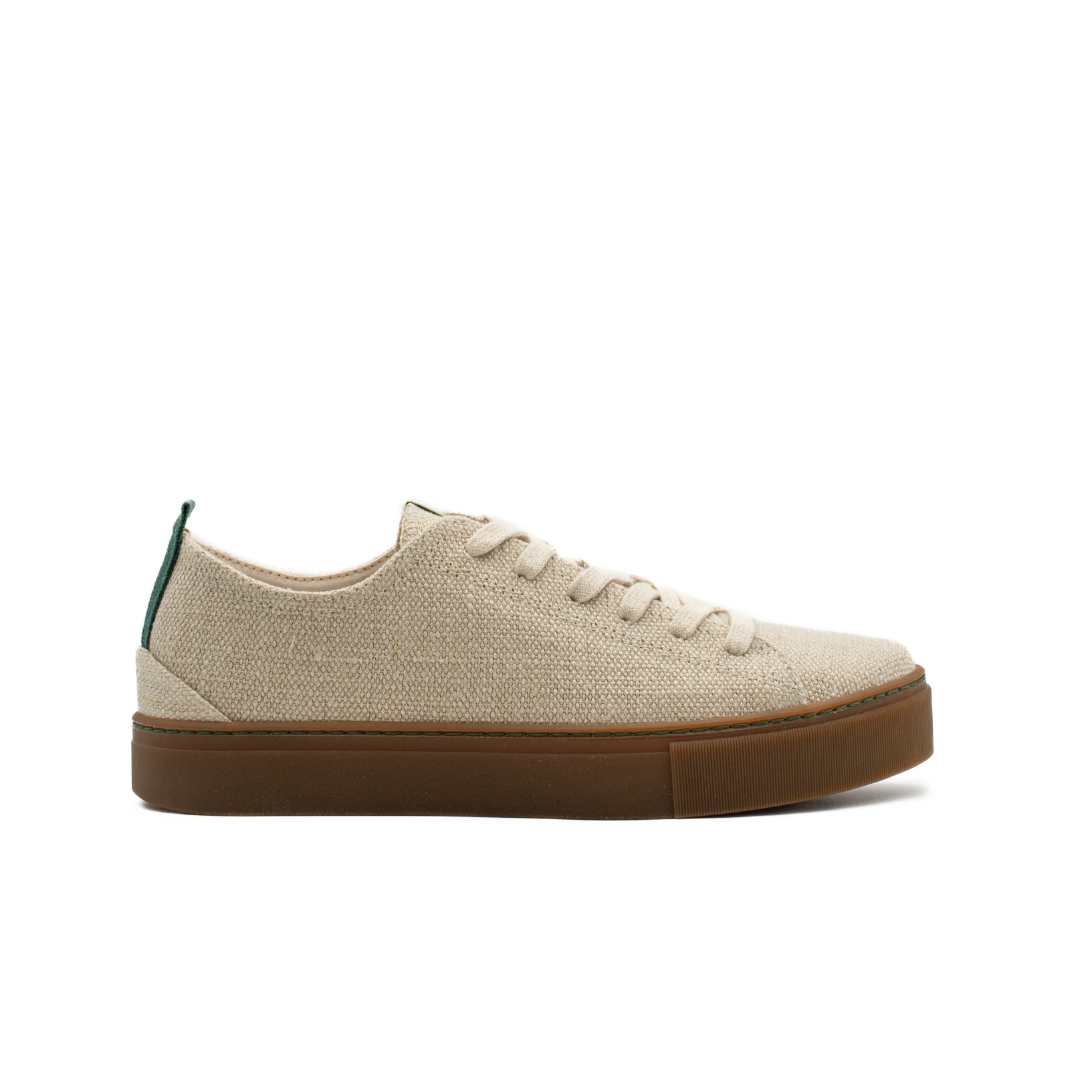 vegan sneaker raw organic hemp (natural) COR036 – VESICA PISCIS