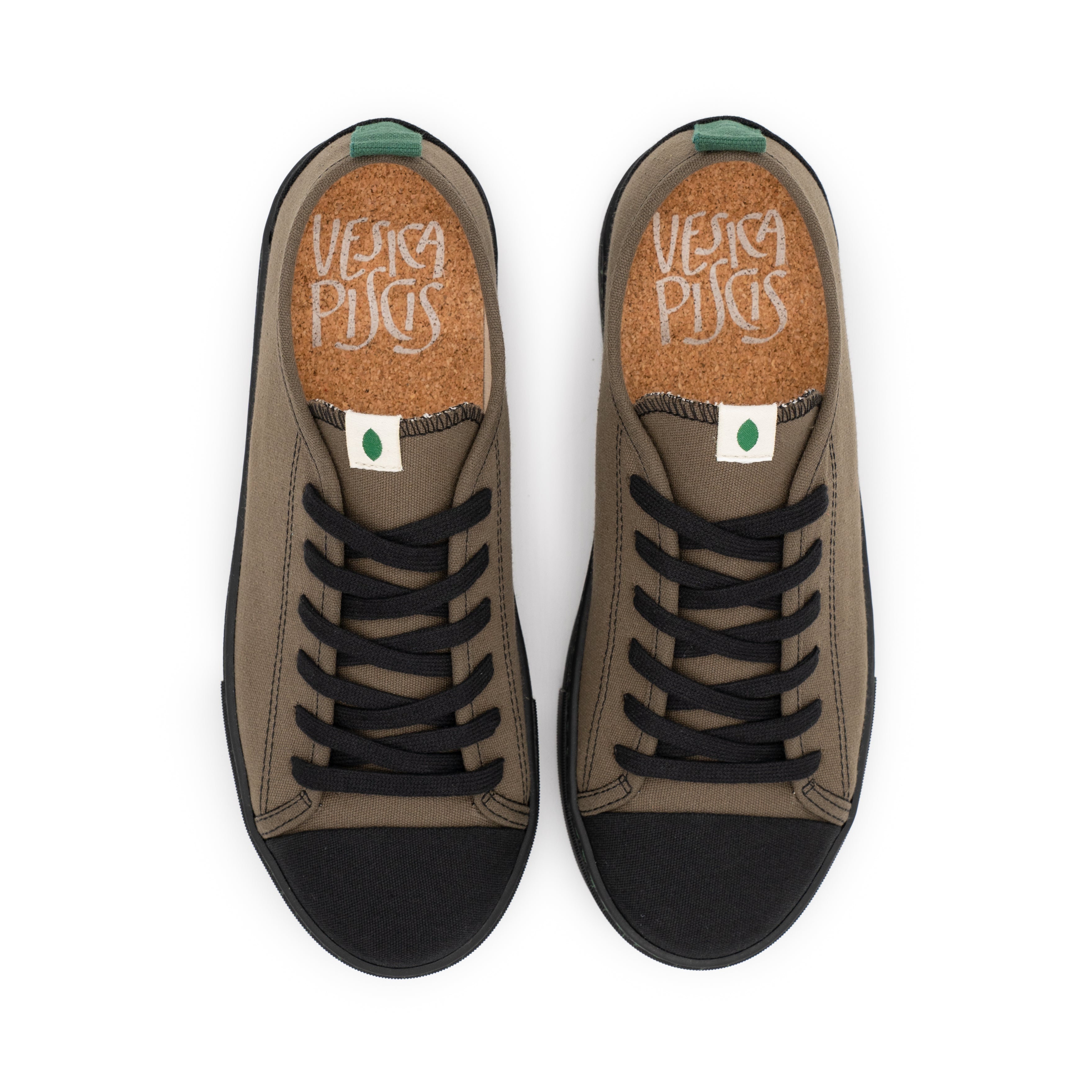 Buy Vegan Sneaker Of Recycled Cotton Black And Pdg Red VESICA PISCIS buy-vegan-sneaker-of-recycled-cotton-black-and-pdg-red-vesica-piscis