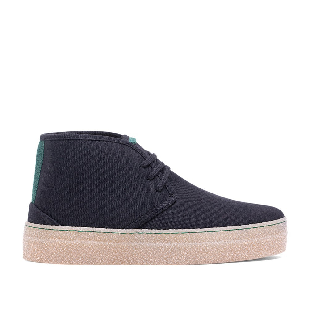 Vegan booty of recycled cotton black - VESICA PISCIS FOOTWEAR