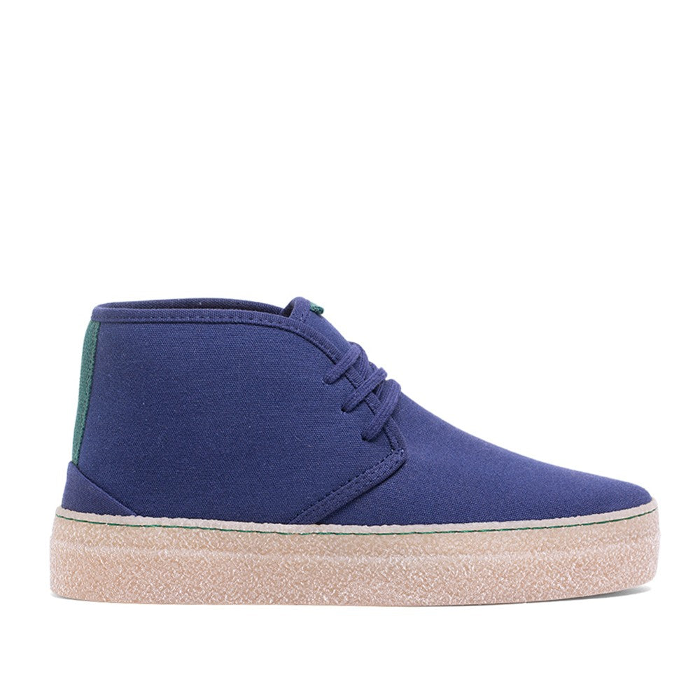 Vegan booty of recycled cotton marine - VESICA PISCIS FOOTWEAR