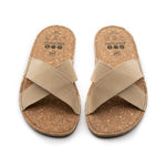 VEGAN SANDAL OF RECYCLED COTTON SAND - VESICA PISCIS FOOTWEAR