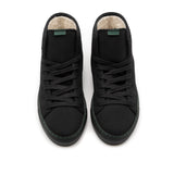 BLACK RECYCLED LACES - VESICA PISCIS FOOTWEAR