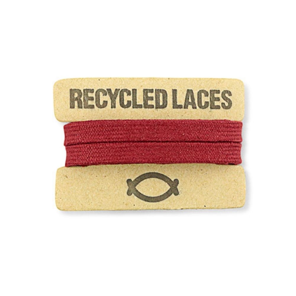 BORDEAUX RECYCLED LACES - VESICA PISCIS FOOTWEAR