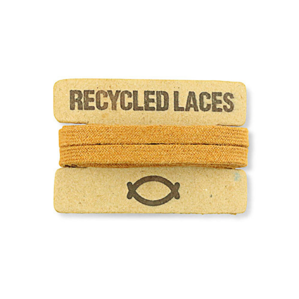 CAMEL RECYCLED LACES - VESICA PISCIS FOOTWEAR