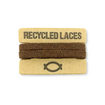 BROWN RECYCLED LACES - VESICA PISCIS FOOTWEAR