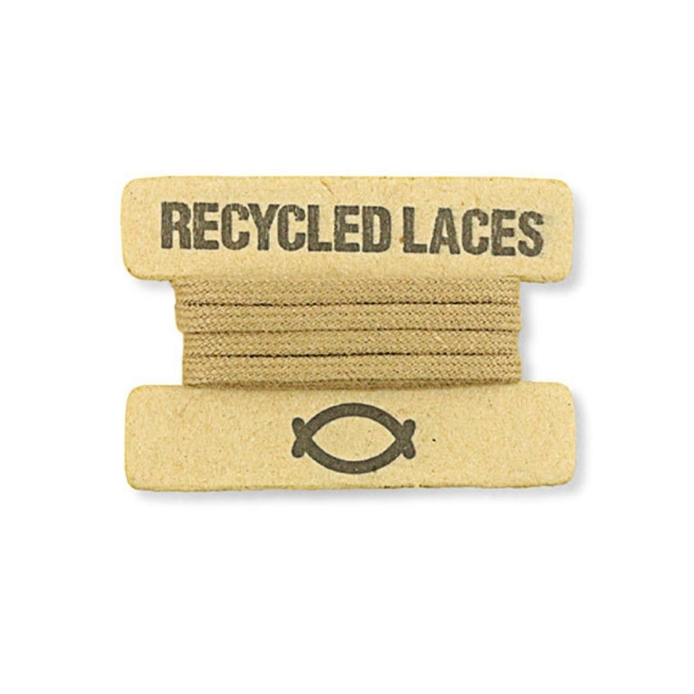 BEIG RECYCLED LACES - VESICA PISCIS FOOTWEAR