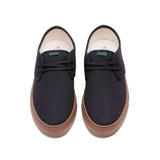 BLACK RECYCLED LACES - VESICA PISCIS FOOTWEAR