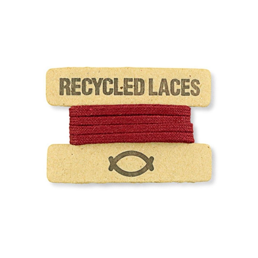 BORDEAUX RECYCLED LACES - VESICA PISCIS FOOTWEAR