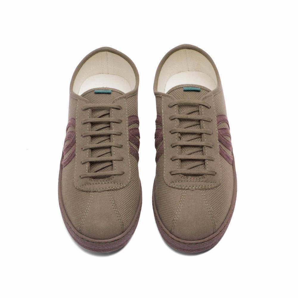 KHAKI RECYCLED LACES - VESICA PISCIS FOOTWEAR