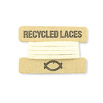 OFF WHITE RECYCLED LACES - VESICA PISCIS FOOTWEAR