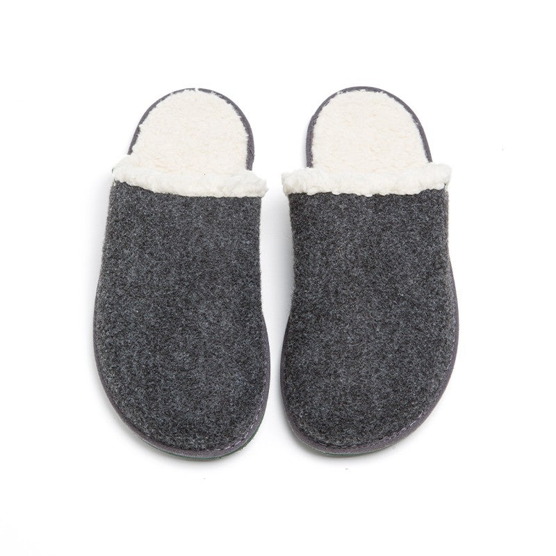 HOME SLIPPER RECYCLED, ORGANIC AND RECYCLABLE / GRAY - VESICA PISCIS FOOTWEAR