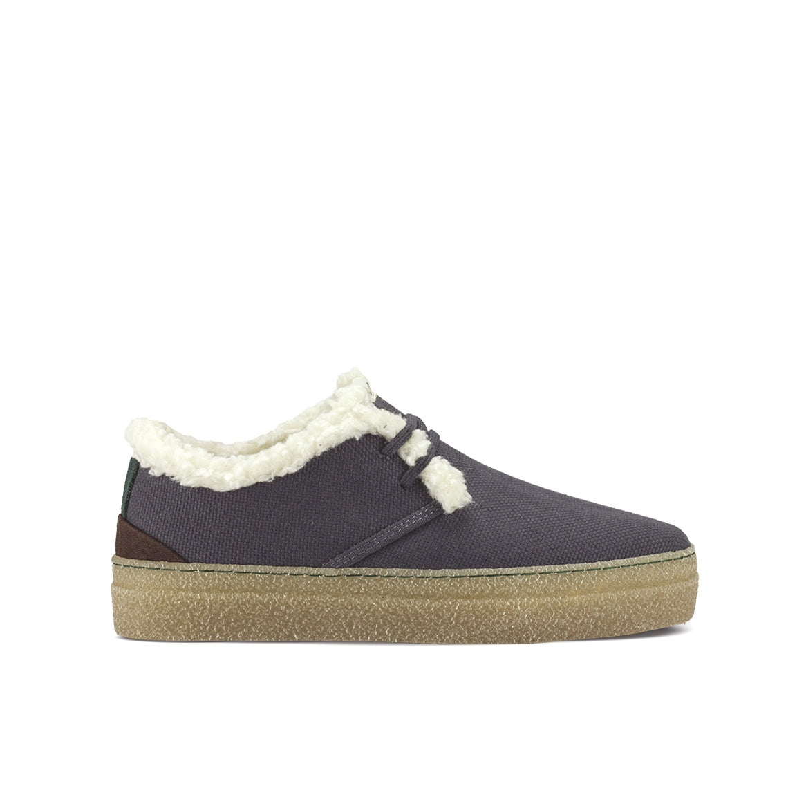 Vegan winter shoe gray GOO022