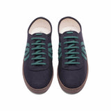 Vegan sneakers of recycled cotton black - VESICA PISCIS FOOTWEAR