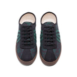 Vegan sneakers of recycled polyester green flowers - VESICA PISCIS FOOTWEAR