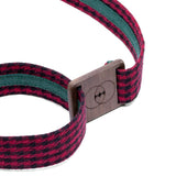 VEGAN BELT OF RECYCLED COTTON AND BAMBOO BUCKLED - VESICA PISCIS FOOTWEAR