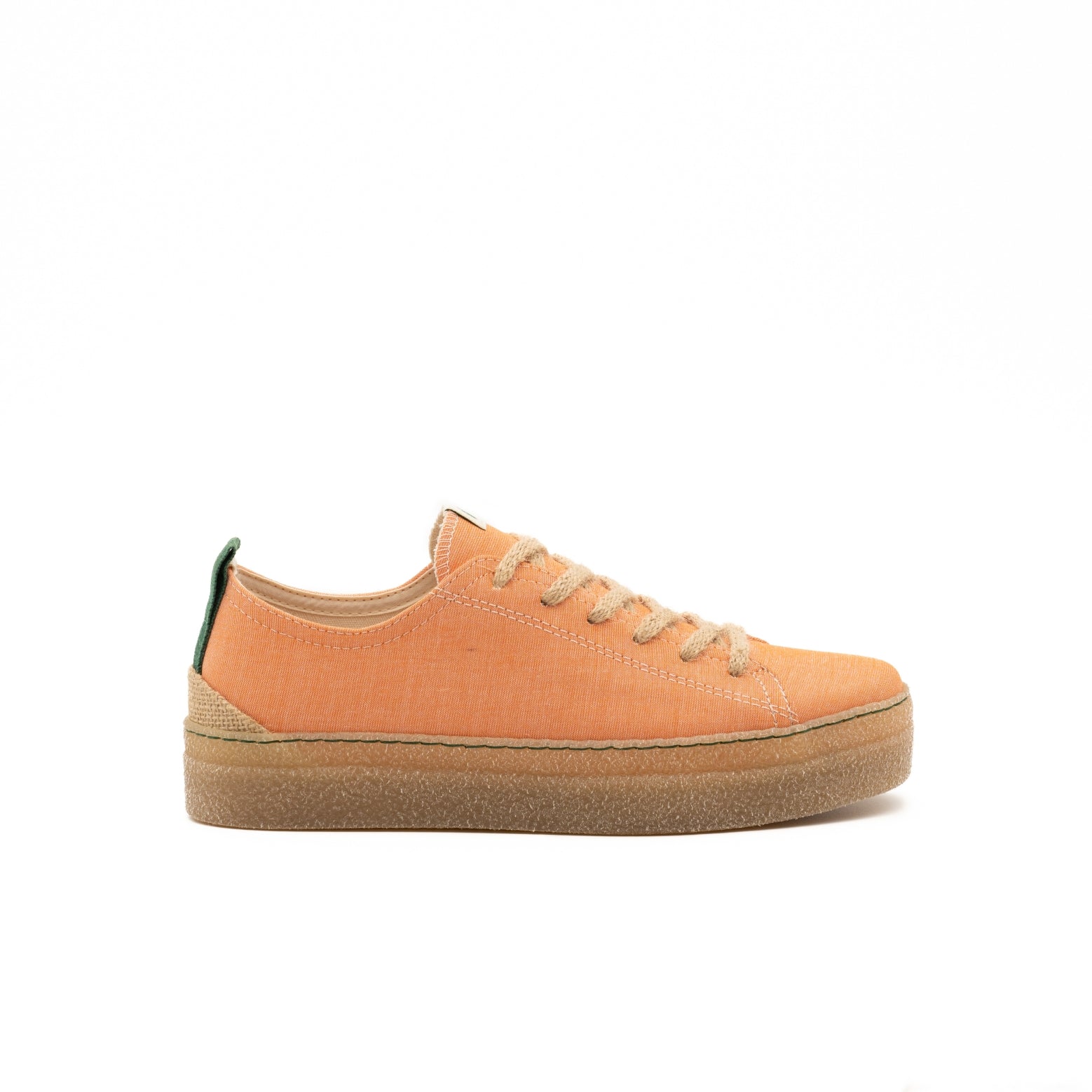 Vegan sneaker Orange INE005