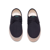 Vegan shoe of recycled cotton black - VESICA PISCIS FOOTWEAR