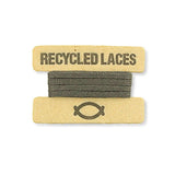 GRAY RECYCLED LACES - VESICA PISCIS FOOTWEAR