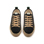 Recycled sneaker of cotton and jute Black - VESICA PISCIS FOOTWEAR