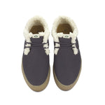 Vegan winter shoe of recycled cotton gray - VESICA PISCIS FOOTWEAR