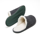 HOME SLIPPER RECYCLED, ORGANIC AND RECYCLABLE / GRAY - VESICA PISCIS FOOTWEAR